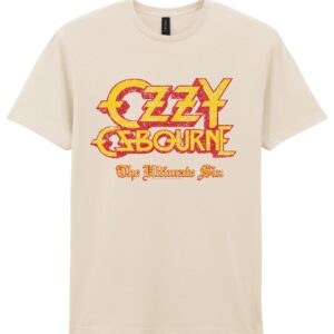 Ozzy Osbourne Logo Ultimate Sin T-Paita