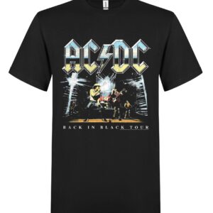 AC/DC Back In Black Tour T-Paita