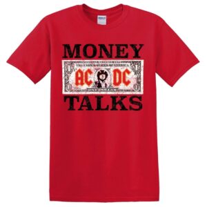 AC/DC Money Talks Punainen T-Paita