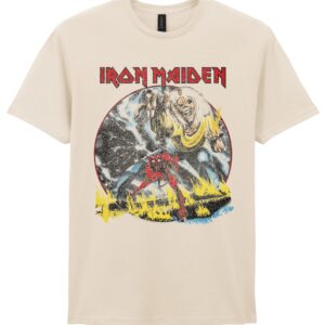 Iron Maiden Number Of The Beast Vintage T-Paita